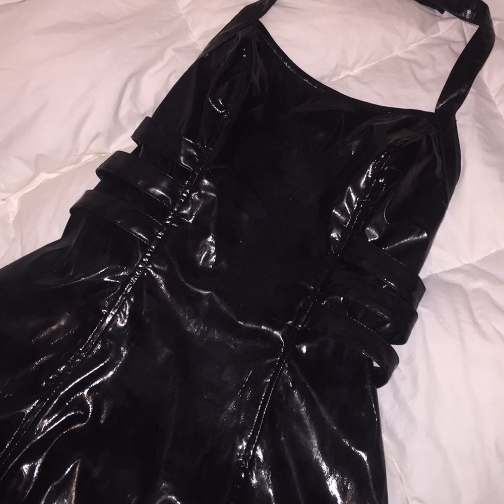 Lip Service Black Goth Hi Low Dress